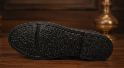 Black High Neck Shoes