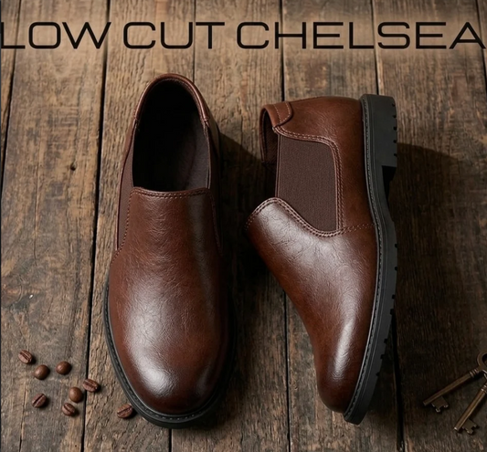 BROWN LOWCUT CHELSEA